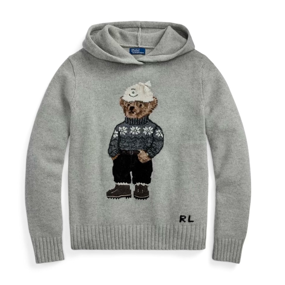 Polo Ralph Lauren Bear Knit Hoodie